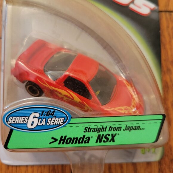 Fast Furious Die-Cast 1:64 Scale Honda NSX Red Toy Car Series 6 LA From Japan - Picture 2 of 3